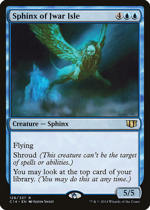Sphinx of Jwar Isle - Commander 2014 Rare Card