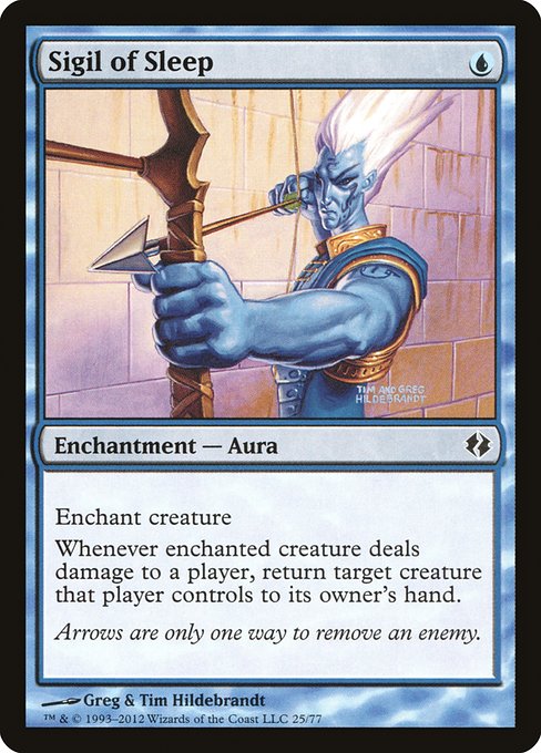 Sigil of Sleep - Duel Decks: Venser vs. Koth Common Card