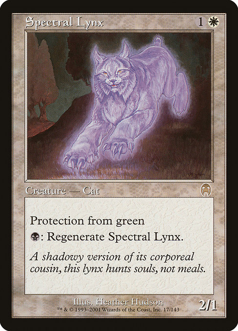 Spectral Lynx - Apocalypse Rare Card
