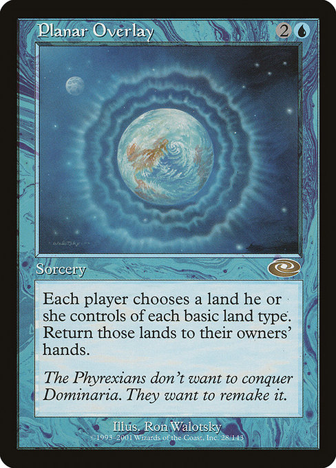 Planar Overlay - Planeshift Rare Card