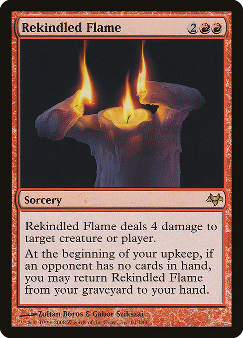 Rekindled Flame - Eventide Rare Card