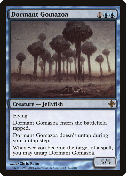 Dormant Gomazoa - Rise of the Eldrazi Rare Card