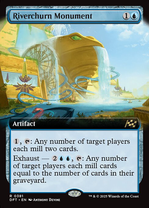Riverchurn Monument - Aetherdrift Rare Card