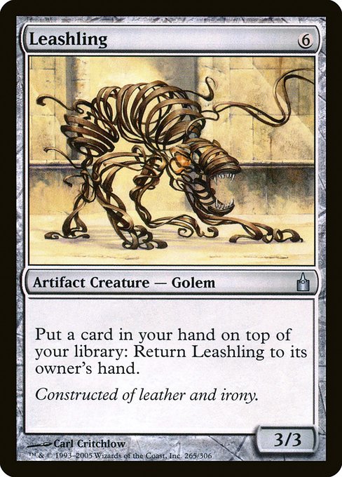 Leashling - Ravnica: City of Guilds Uncommon Card