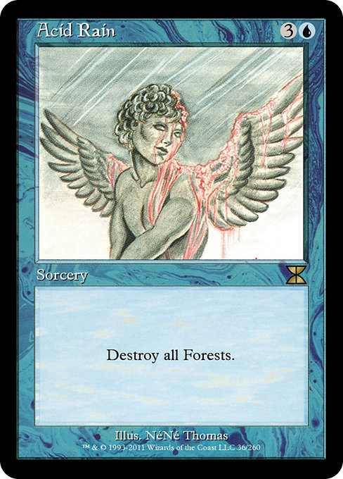 Acid Rain - Masters Edition IV Rare Card