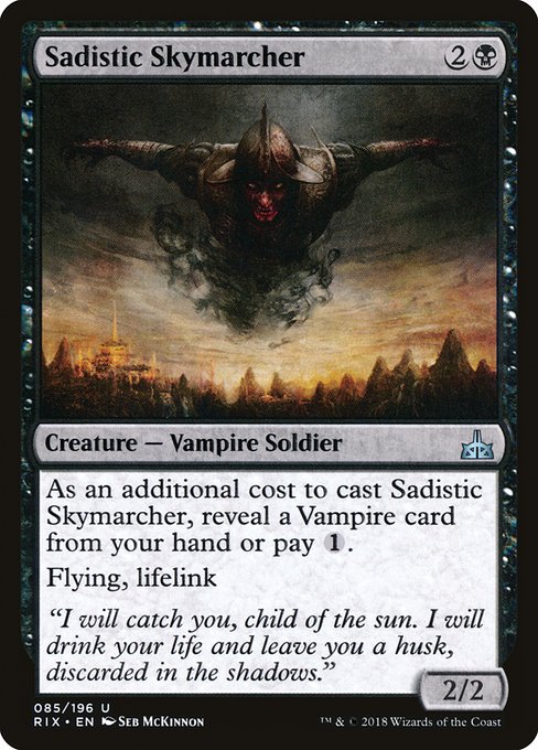 Sadistic Skymarcher - Rivals of Ixalan Uncommon Card