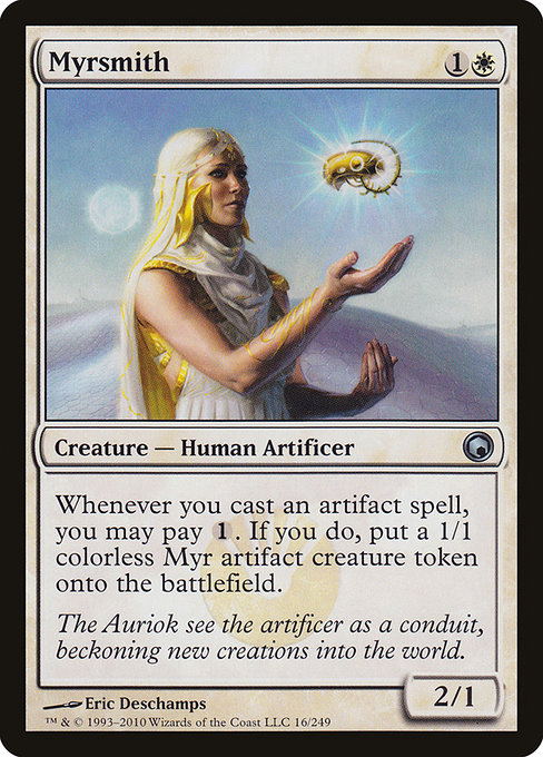 Myrsmith - Scars of Mirrodin Uncommon Card