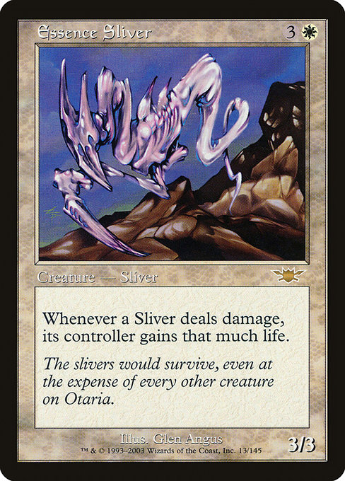 Essence Sliver - Legions Rare Card