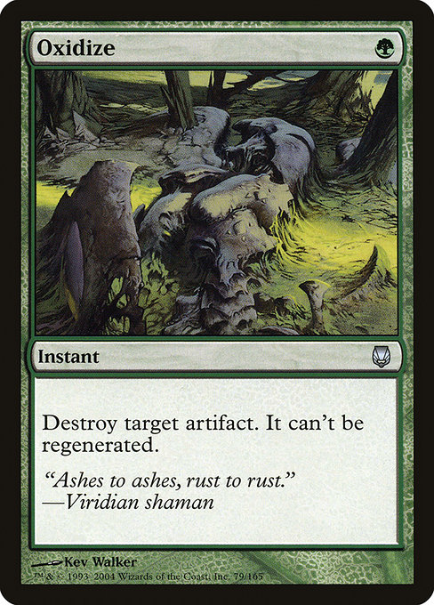 Oxidize - Darksteel Uncommon Card