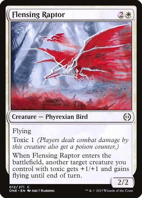 Flensing Raptor - Phyrexia: All Will Be One Common Card