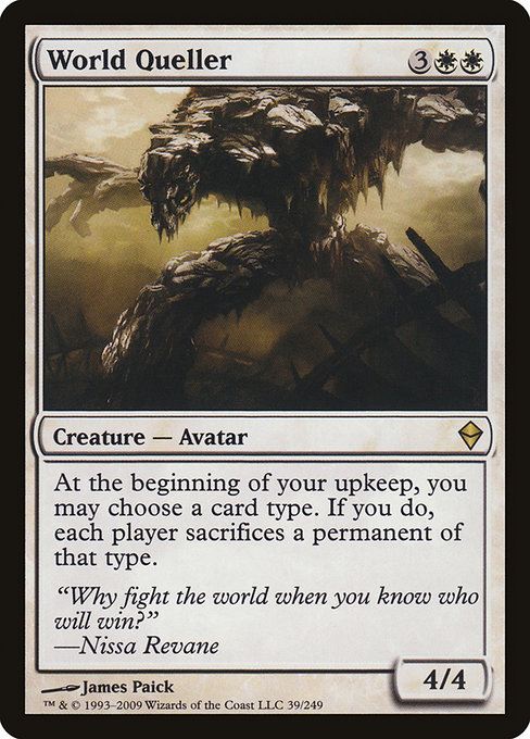 World Queller - Zendikar Rare Card