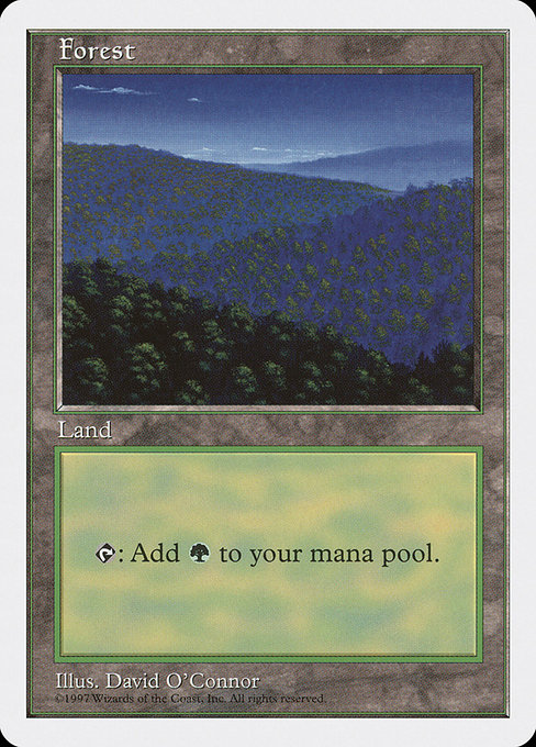 Forest - Fifth Edition Common Card