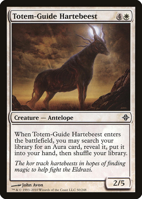 Totem-Guide Hartebeest - Rise of the Eldrazi Common Card