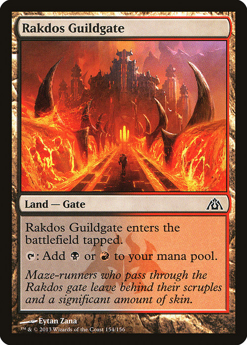 Rakdos Guildgate - Dragon's Maze Common Card