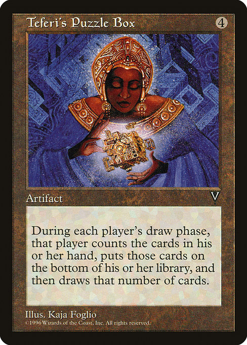 Teferi's Puzzle Box - Visions Rare Card