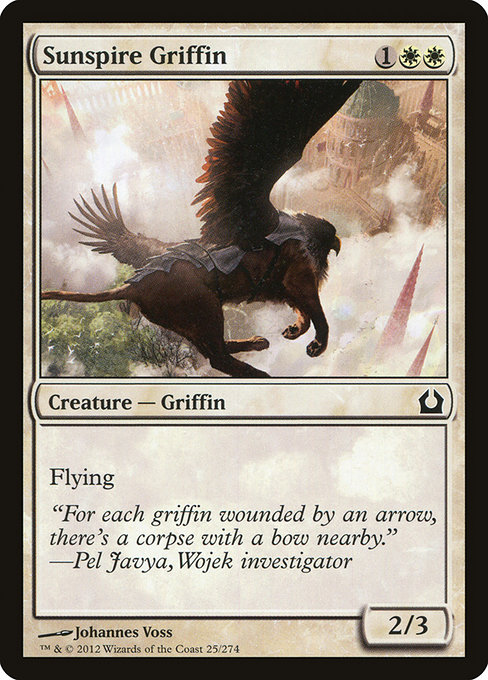 Sunspire Griffin - Return to Ravnica Common Card