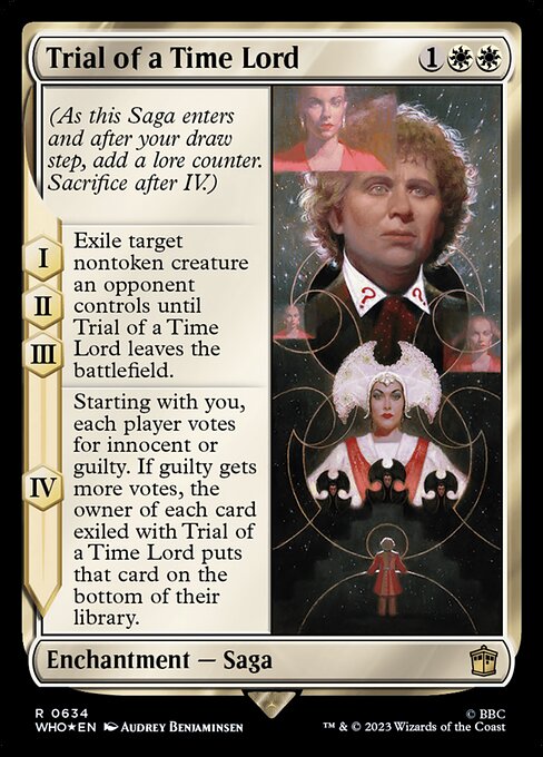Trial of a Time Lord - Doctor Who Rare Card