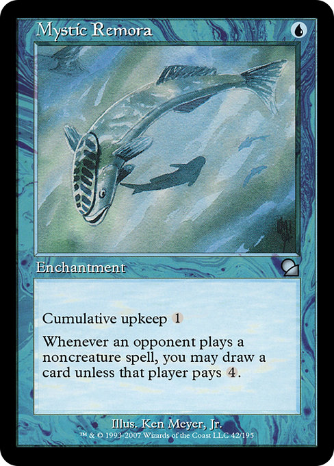 Mystic Remora - Masters Edition Uncommon Card