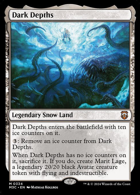 Dark Depths - Modern Horizons 3 Commander Mythic Card