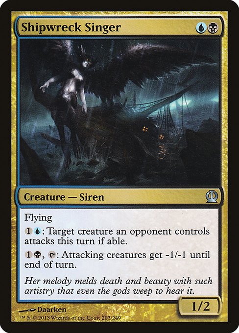 Shipwreck Singer - Theros Uncommon Card