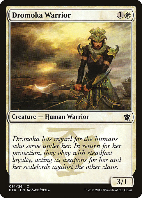 Dromoka Warrior - Dragons of Tarkir Common Card