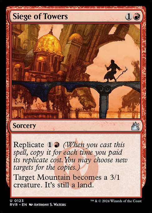 Siege of Towers - Ravnica Remastered Uncommon Card