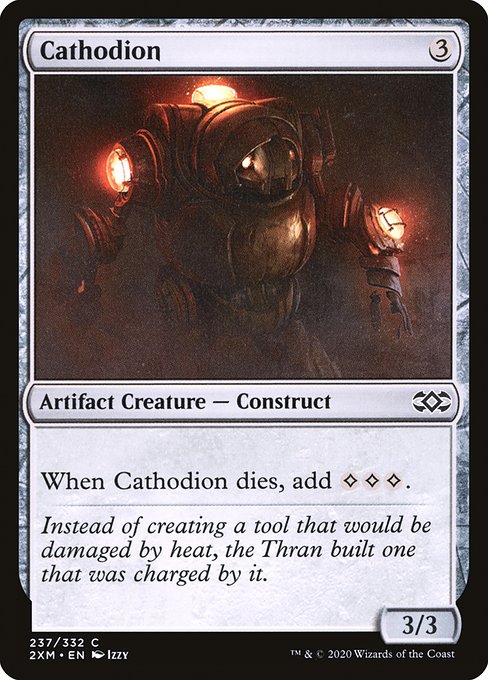 Cathodion - Double Masters Common Card