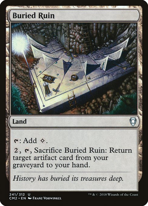 Buried Ruin - Commander Anthology Volume II Uncommon Card