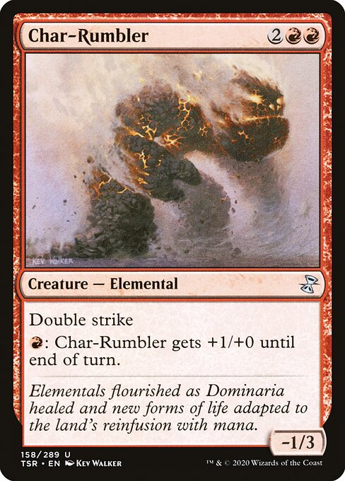 Char-Rumbler - Time Spiral Remastered Uncommon Card