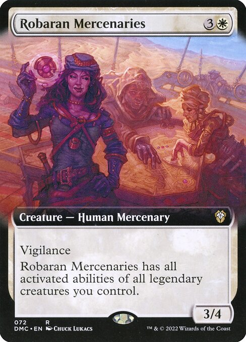 Robaran Mercenaries - Dominaria United Commander Rare Card
