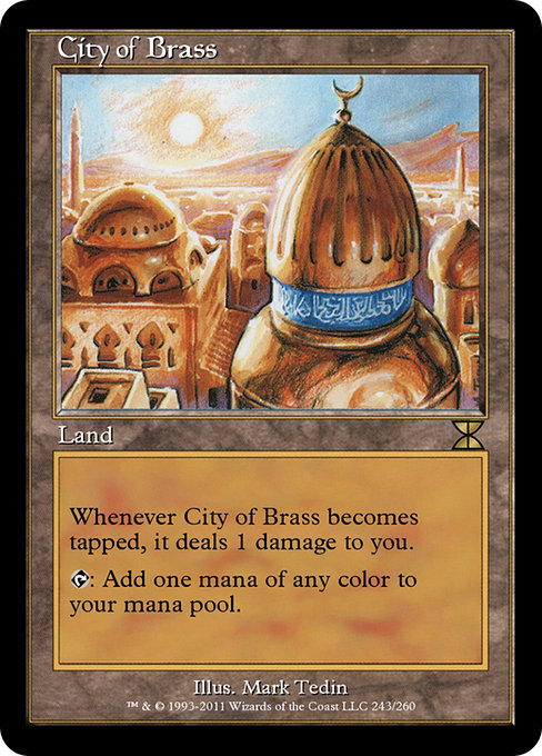 City of Brass - Masters Edition IV Rare Card