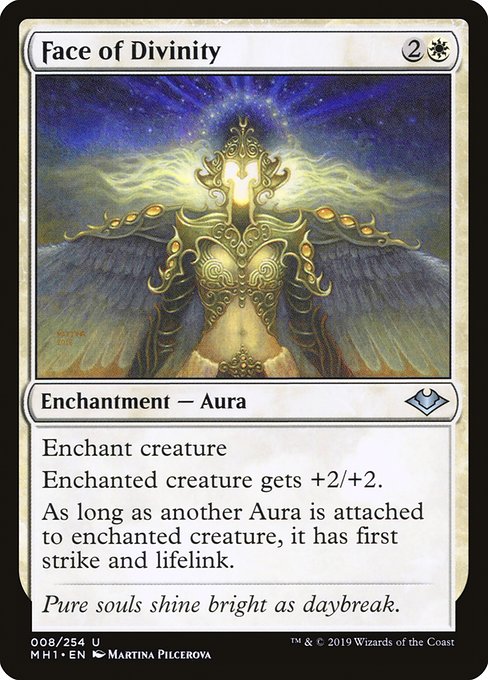 Face of Divinity - Modern Horizons Uncommon Card