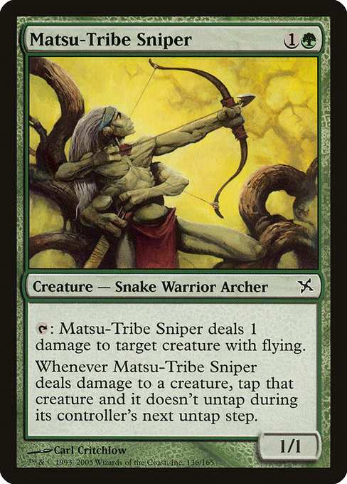 Matsu-Tribe Sniper - Betrayers of Kamigawa Common Card