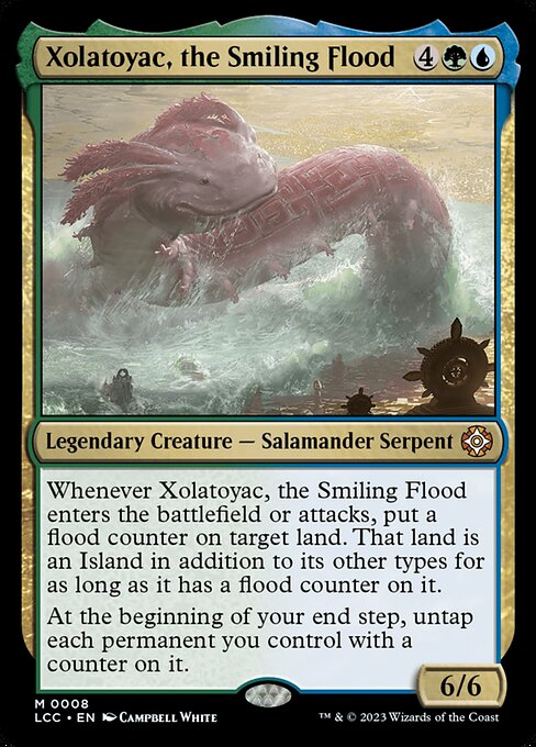 Xolatoyac, the Smiling Flood - The Lost Caverns of Ixalan Commander Mythic Card