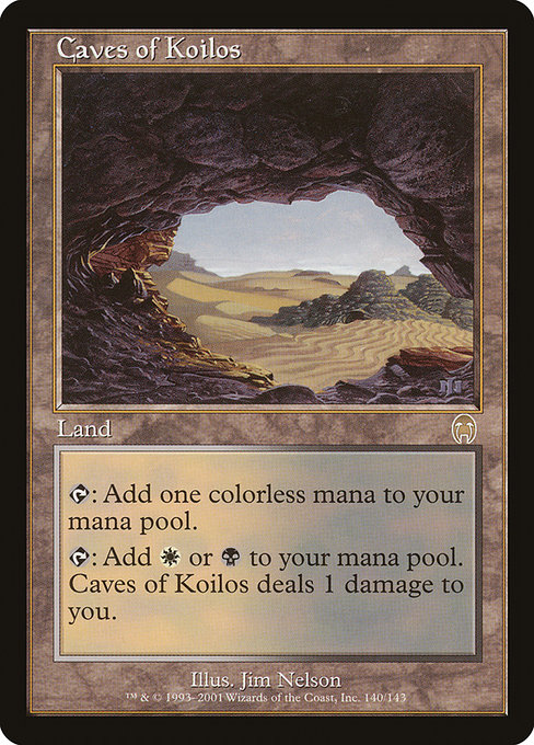 Caves of Koilos - Apocalypse Rare Card