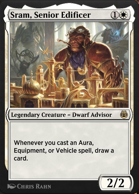 Sram, Senior Edificer - Kaladesh Remastered Rare Card