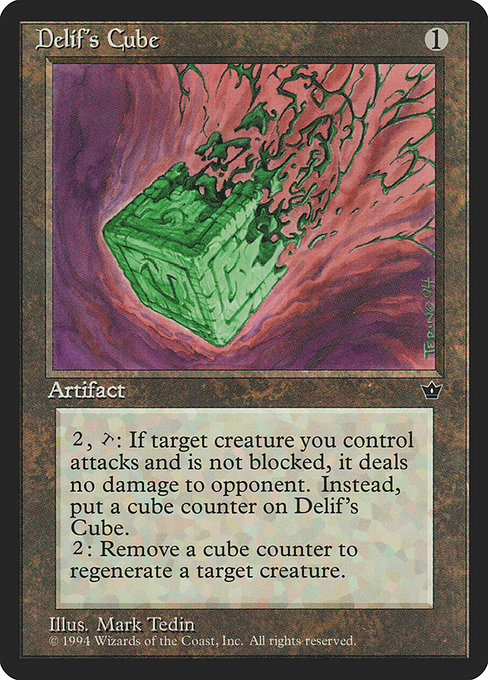 Delif's Cube - Fallen Empires Rare Card