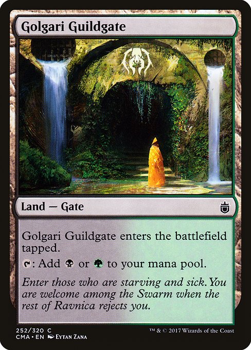 Golgari Guildgate - Commander Anthology Common Card
