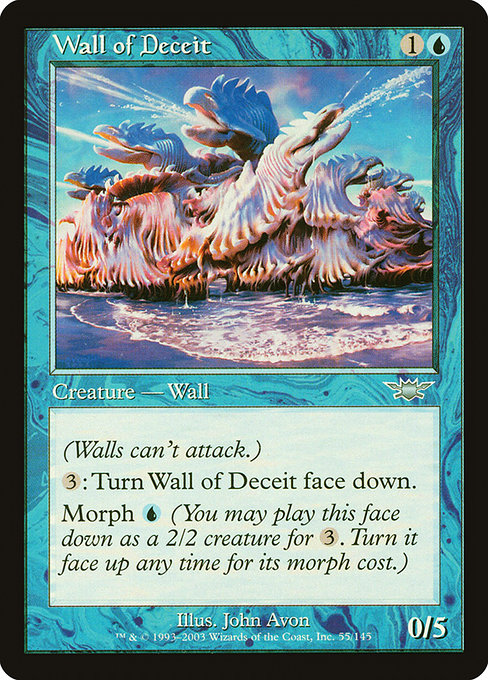 Wall of Deceit - Legions Uncommon Card