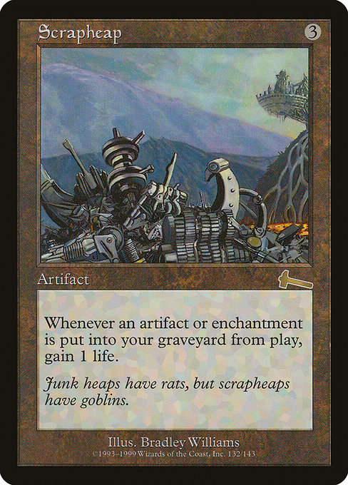 Scrapheap - Urza's Legacy Rare Card