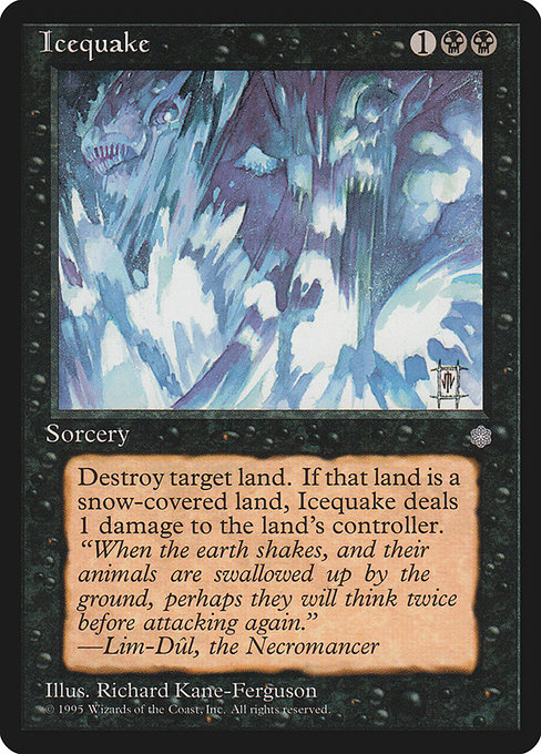Icequake - Ice Age Uncommon Card