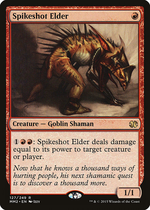 Spikeshot Elder - Modern Masters 2015 Rare Card