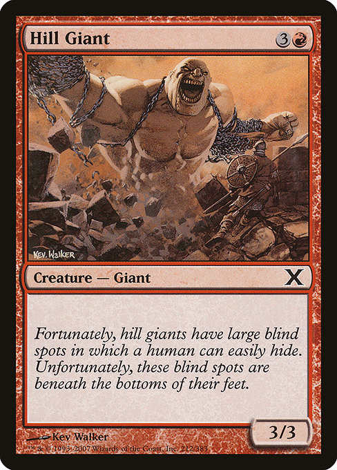 Hill Giant - Tenth Edition Common Card