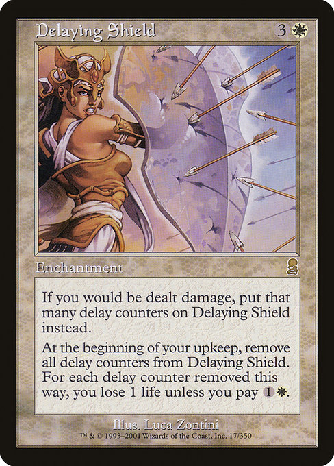 Delaying Shield - Odyssey Rare Card