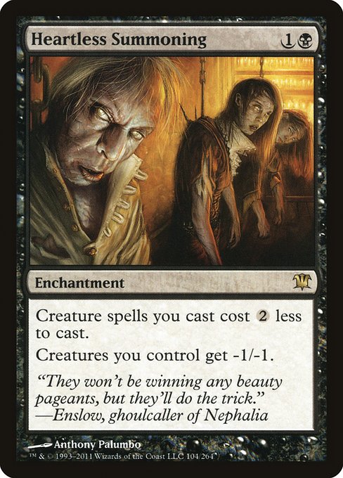 Heartless Summoning - Innistrad Rare Card