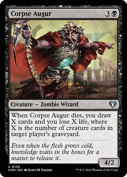 Corpse Augur - Commander Masters Uncommon Card