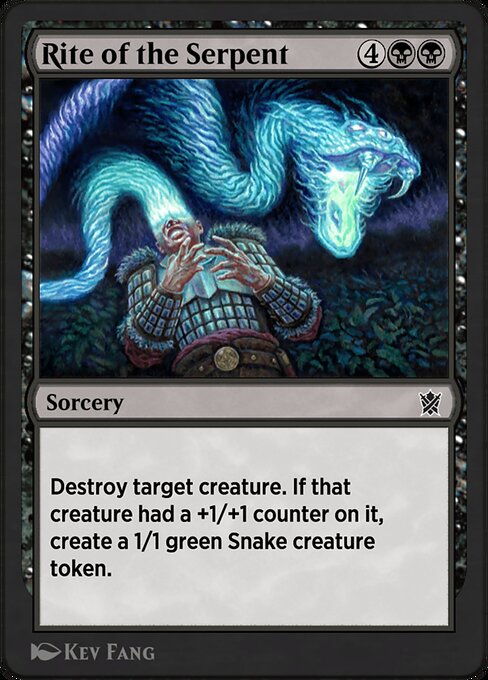 Rite of the Serpent - Khans of Tarkir Common Card