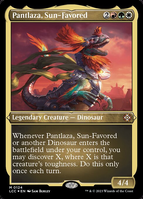Pantlaza, Sun-Favored - The Lost Caverns of Ixalan Commander Mythic Card