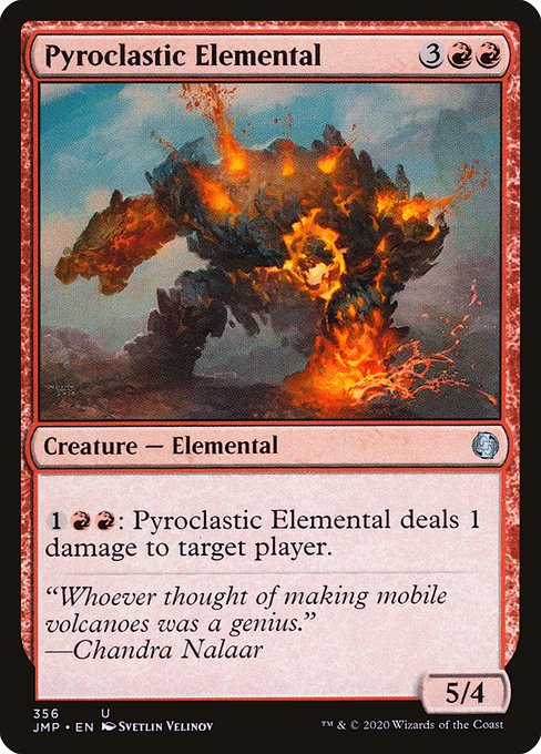Pyroclastic Elemental - Jumpstart Uncommon Card