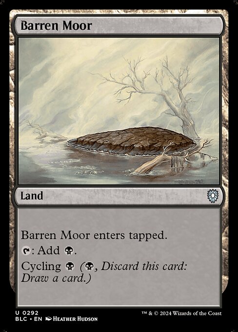 Barren Moor - Bloomburrow Commander Uncommon Card